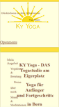 Mobile Screenshot of naam-yoga-bern.ch